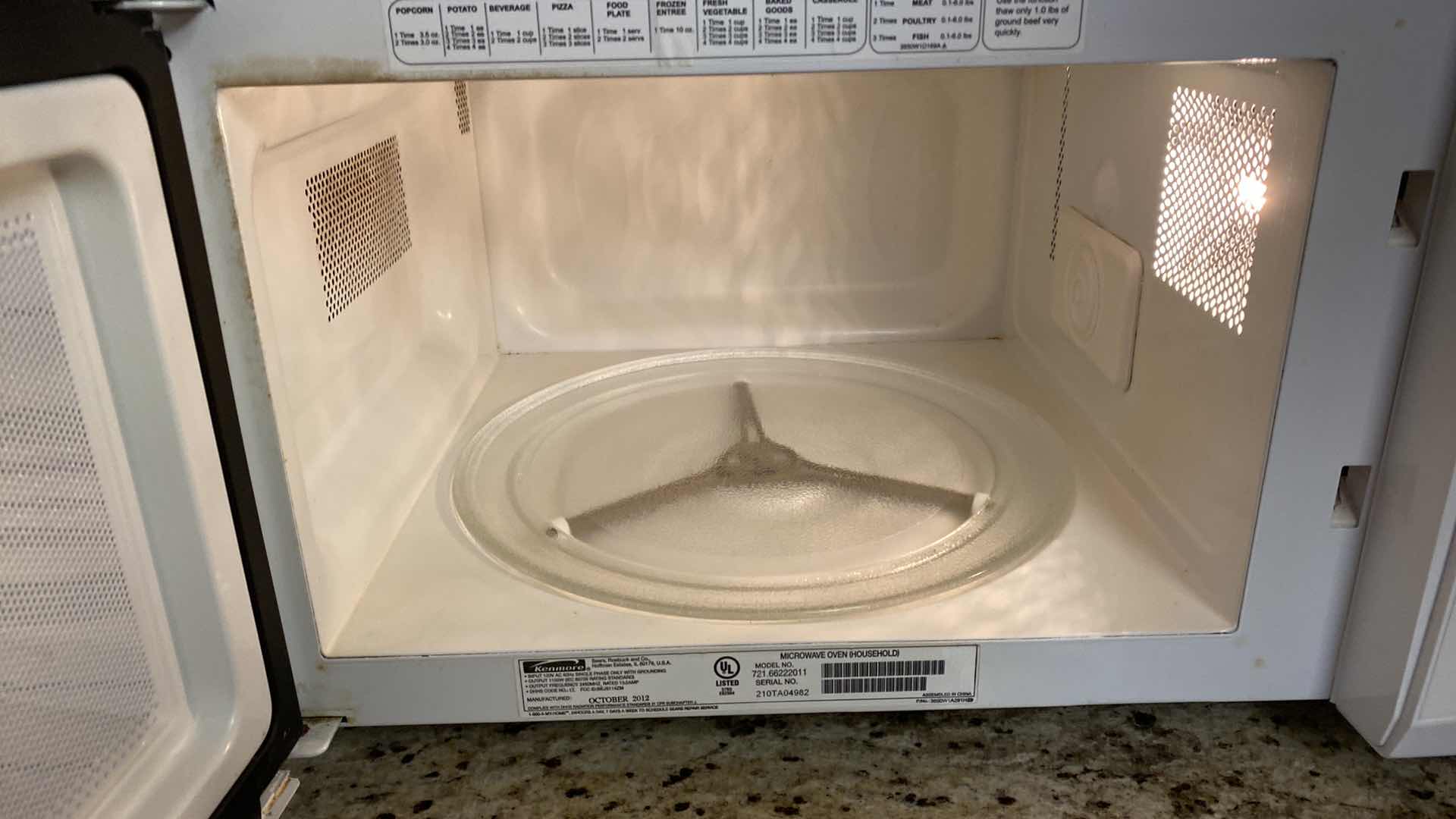 Photo 4 of KENMORE COUNTER MICROWAVE