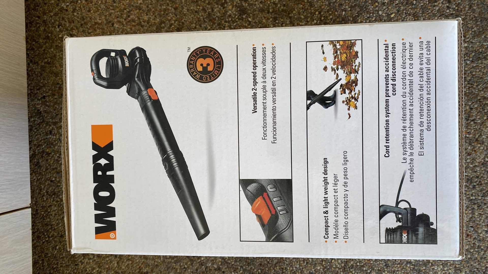 Photo 2 of NEW IN BIX WORX ELECTRIC BLOWER