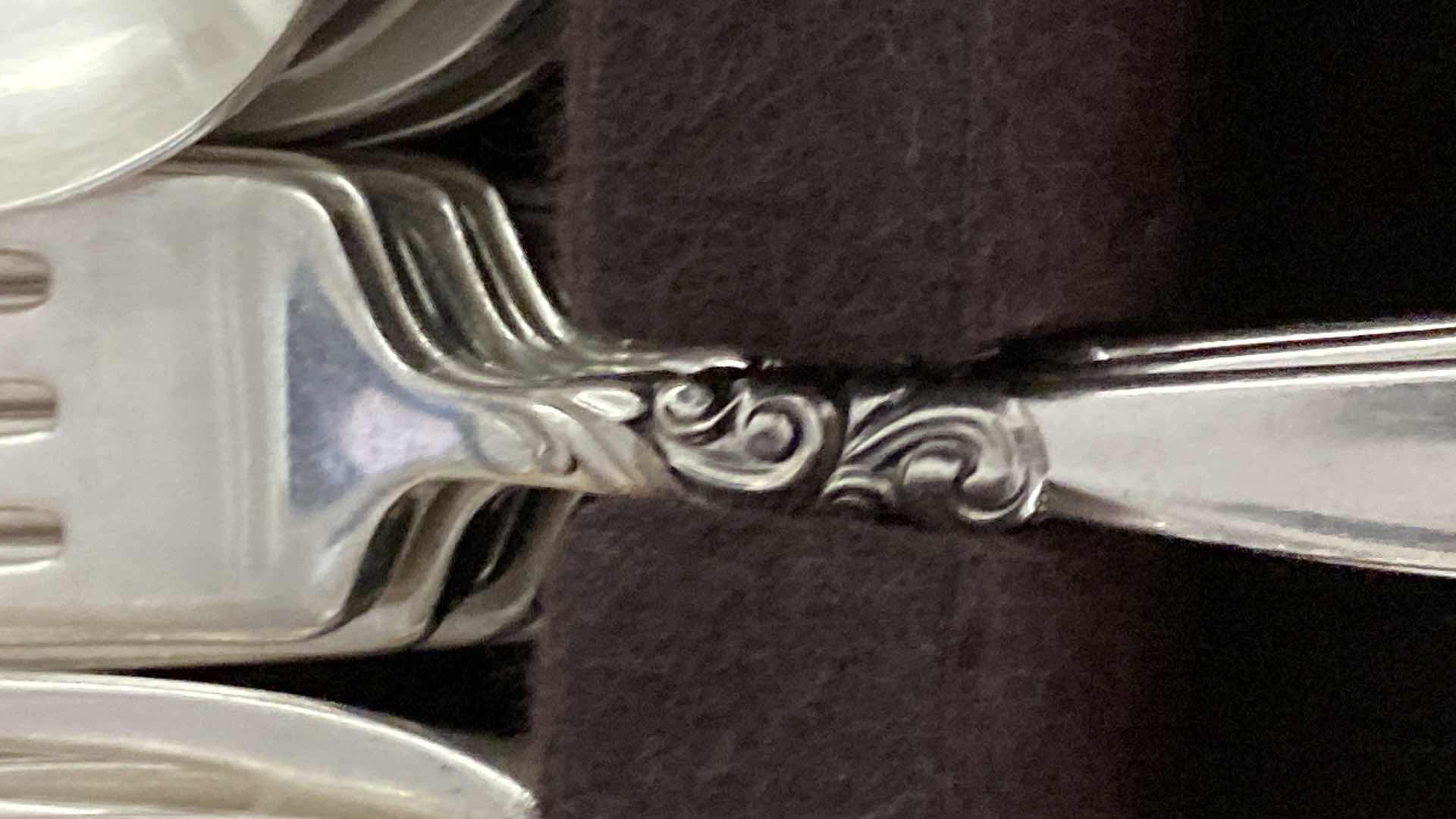 Photo 4 of COMMUNITY 48 PIECES SOUTH SEAS SILVER PLATED SILVERWARE