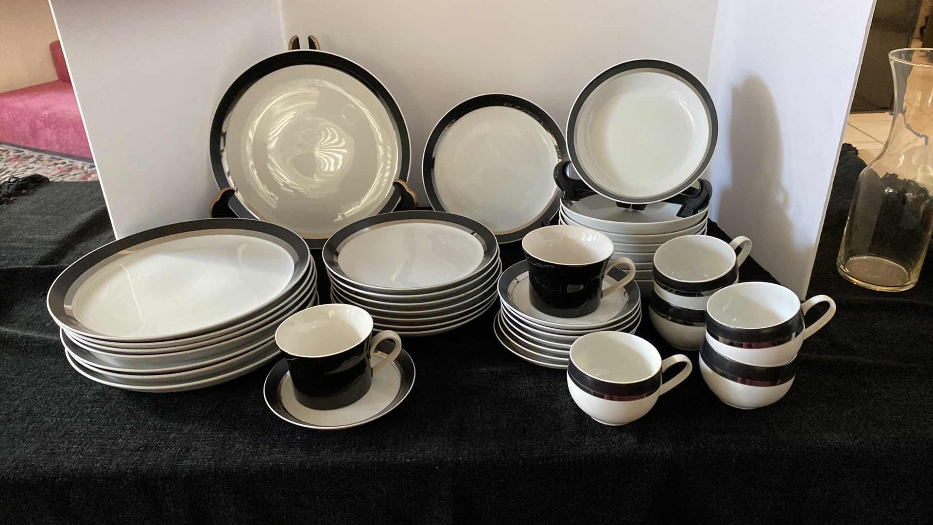 Photo 2 of 39 PIECES MIKASA DINNERWARE PIV TAL BY BEN SEIBEL MONTINA MADE IN JAPAN