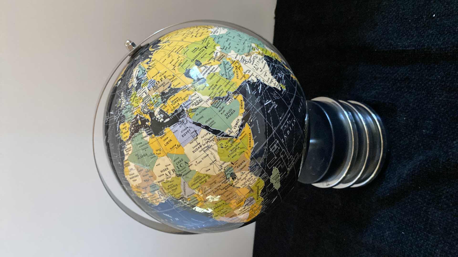 Photo 2 of DECORATIVE WORLD GLOBE 8 1/2” x 12”