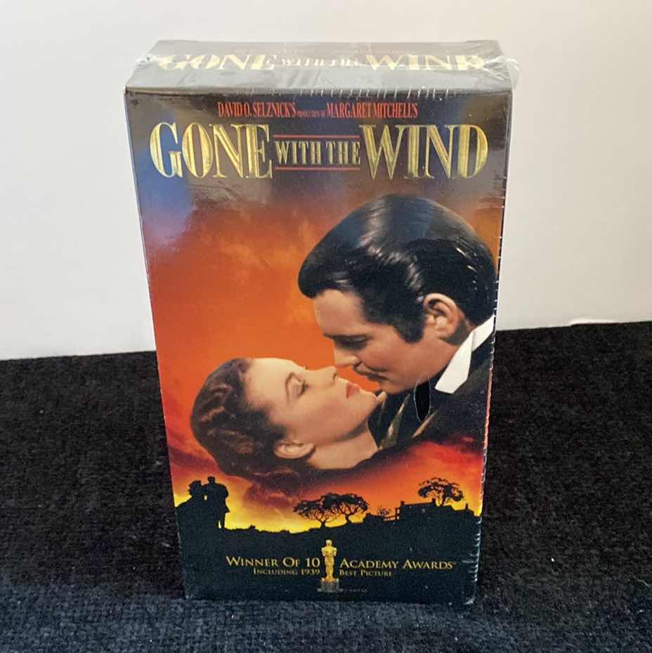 Photo 1 of $50 GONE WITH THE WIND SEALED VHS TAPE