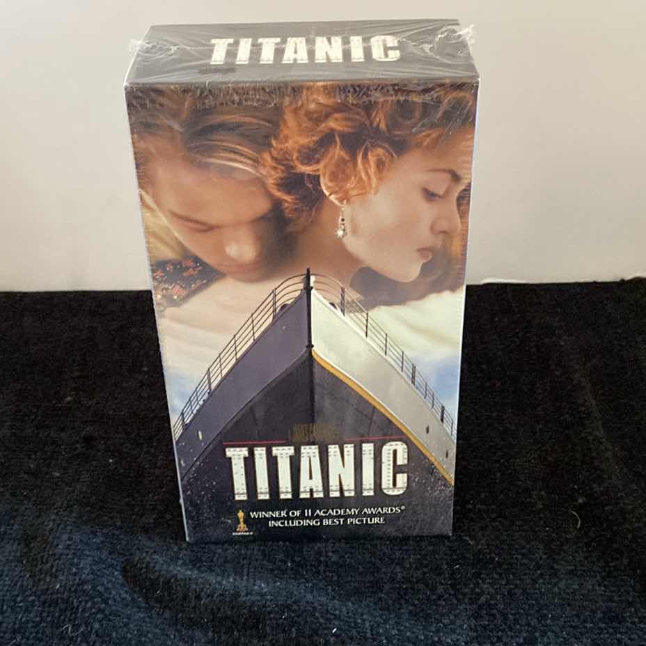 Photo 1 of $30 TITANIC VHS PART 1& 2 SEALED