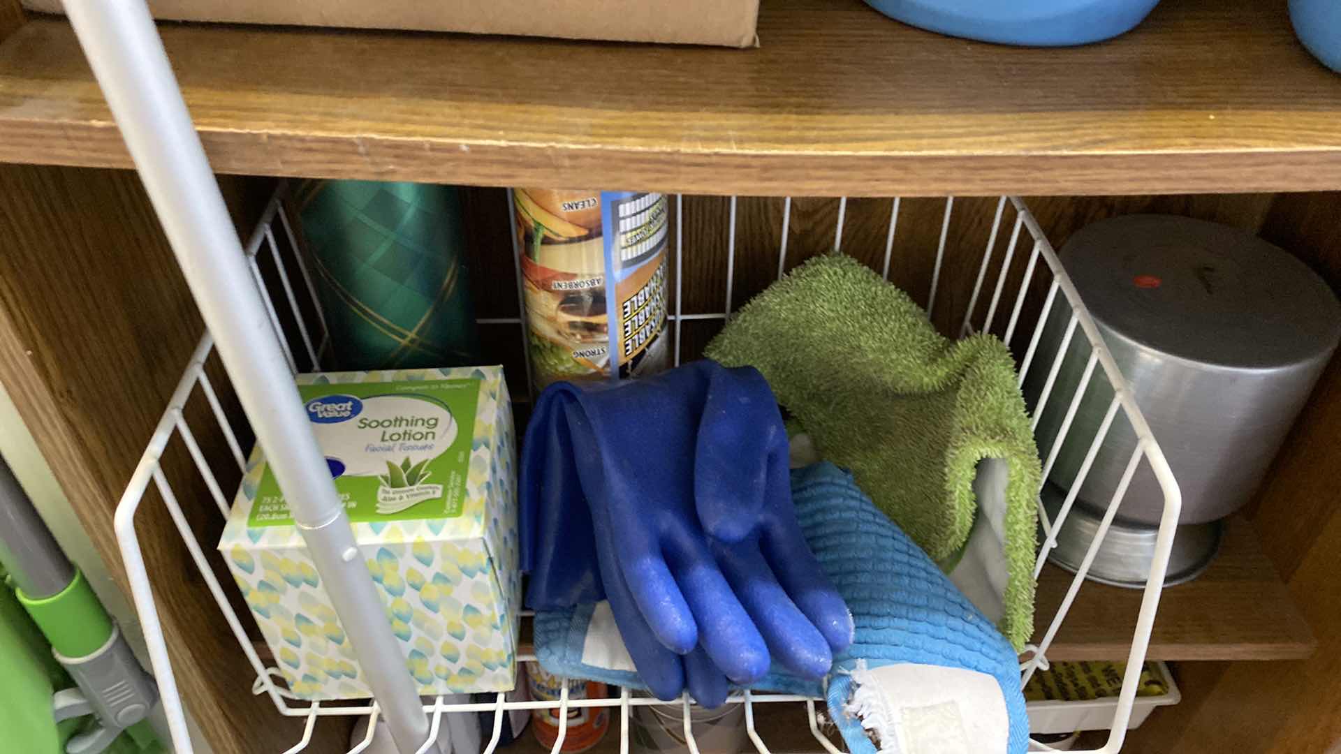 Photo 6 of CLEANING SUPPLIES IN GARAGE