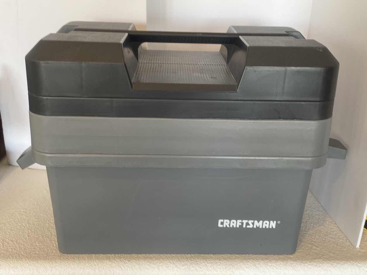 Photo 1 of CRAFTSMAN TOOL BOX WITH TOOLS