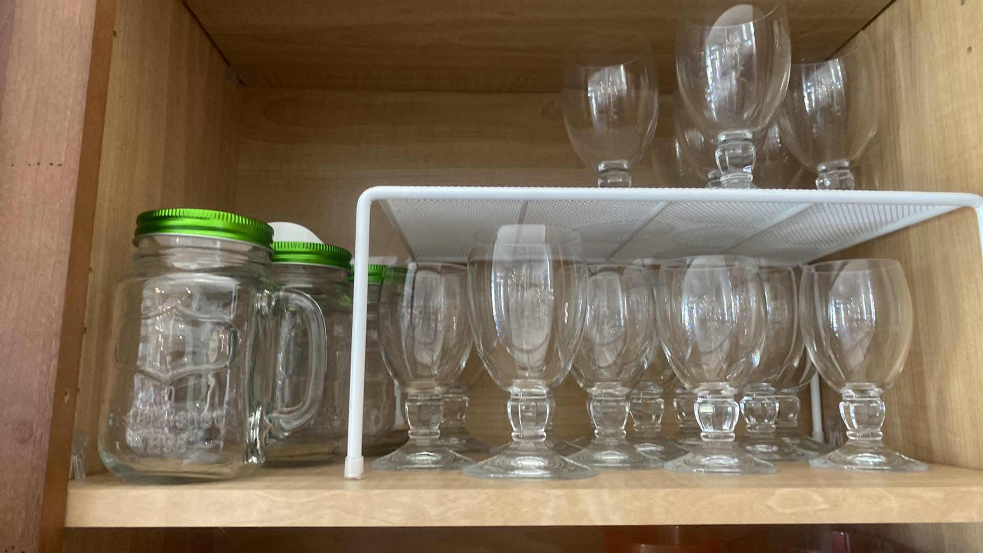 Photo 4 of CONTENTS KITCHEN CABINET- GLASSES