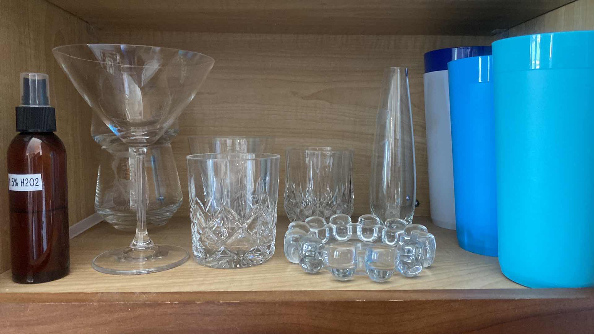 Photo 2 of CONTENTS KITCHEN CABINET- GLASSES