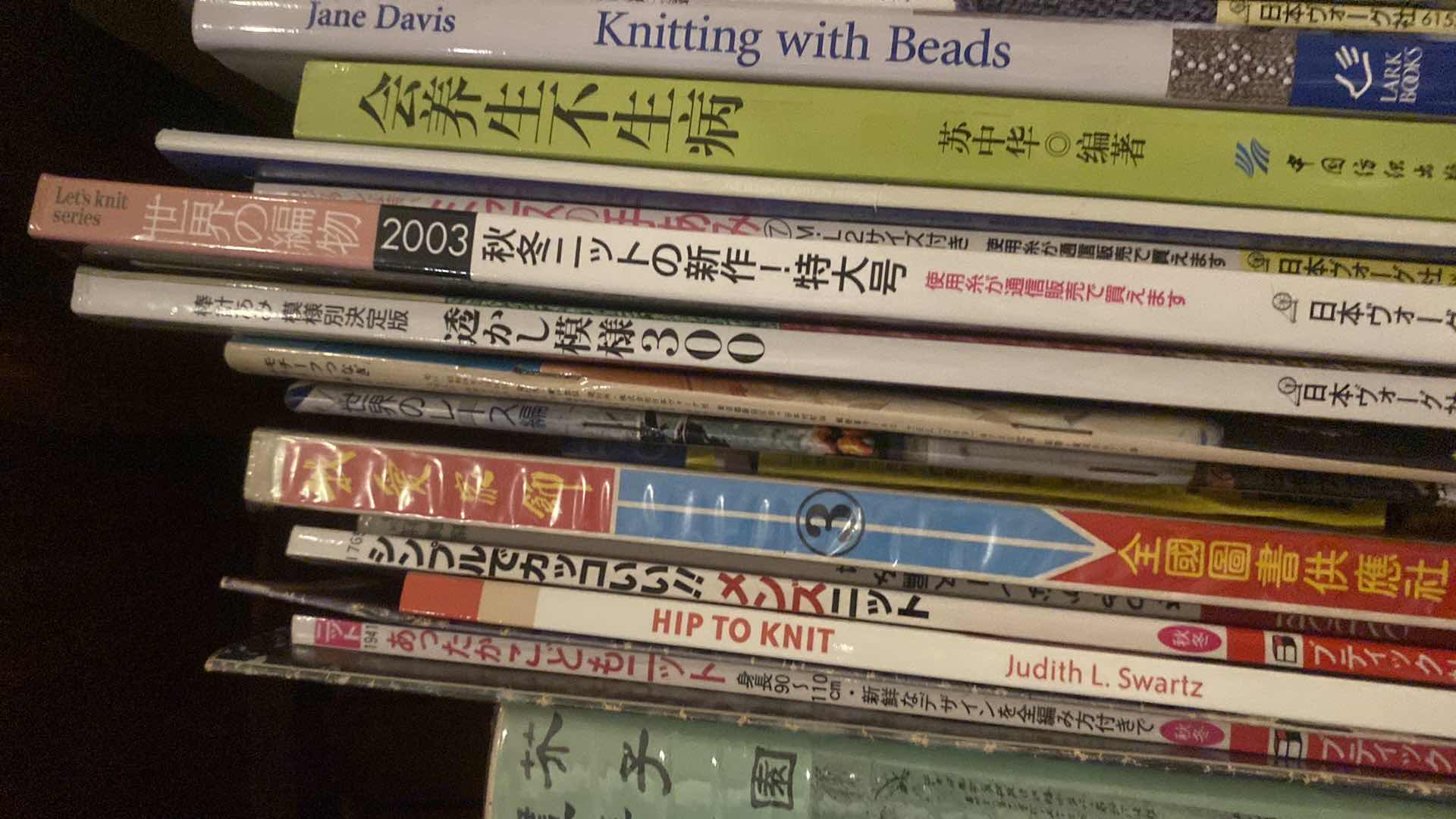 Photo 6 of 2 SHELVES OF CHINESE BOOKS IN DESK OF MASTER BEDROOM