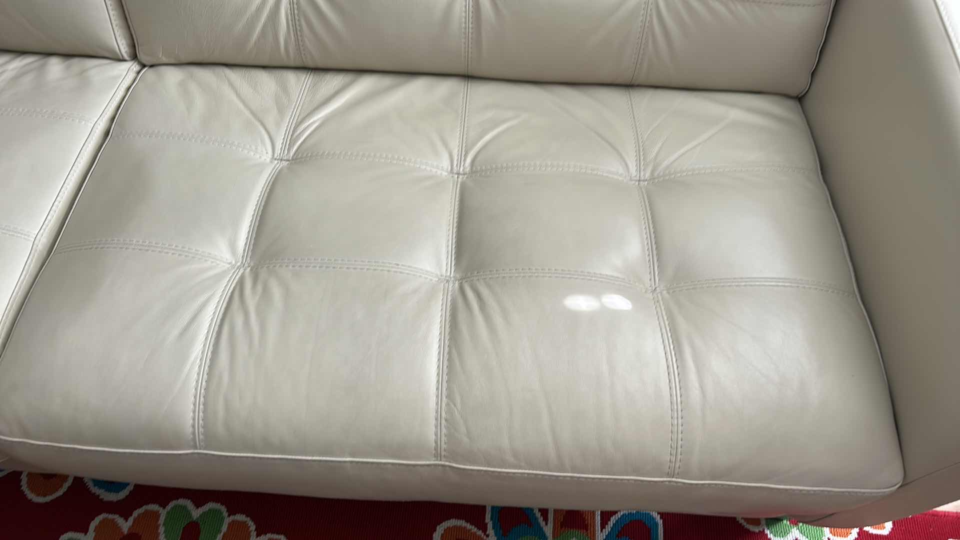 Photo 3 of CHATEAU D’ AX SPA CREAM SOFA MADE IN ITALY 7’ SOFA