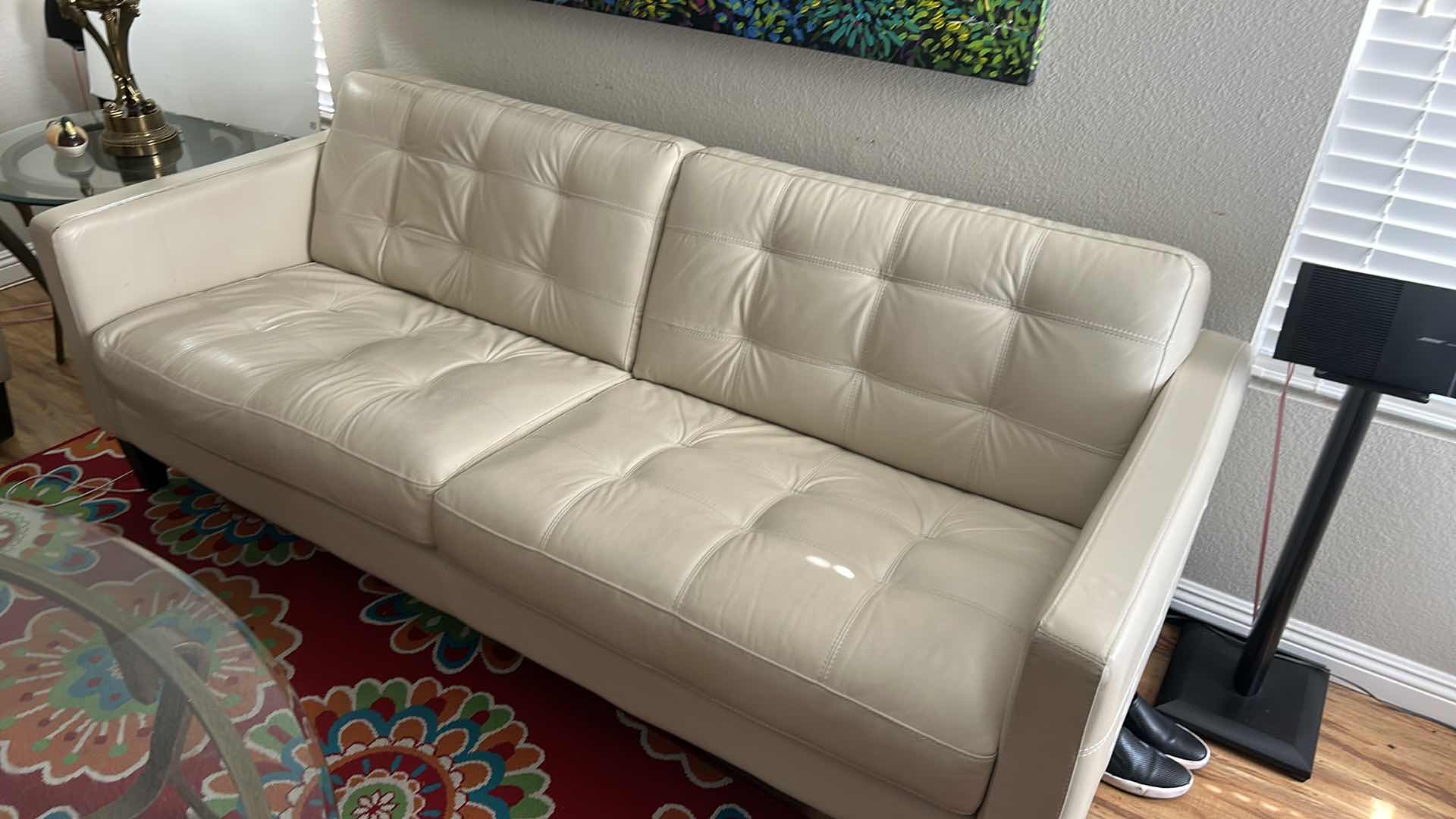 Photo 2 of CHATEAU D’ AX SPA CREAM SOFA MADE IN ITALY 7’ SOFA