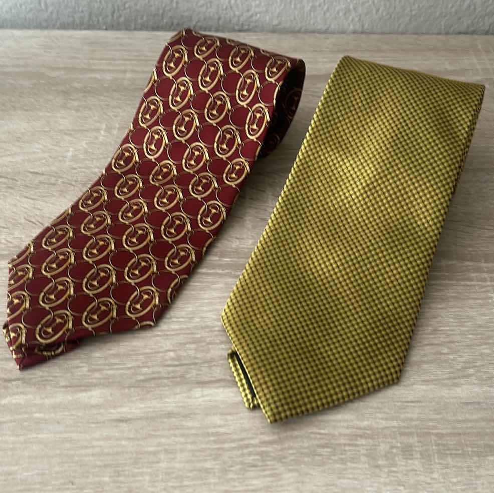 Photo 1 of 2 - MENS 100% SILK TIES MADE IN ITALY