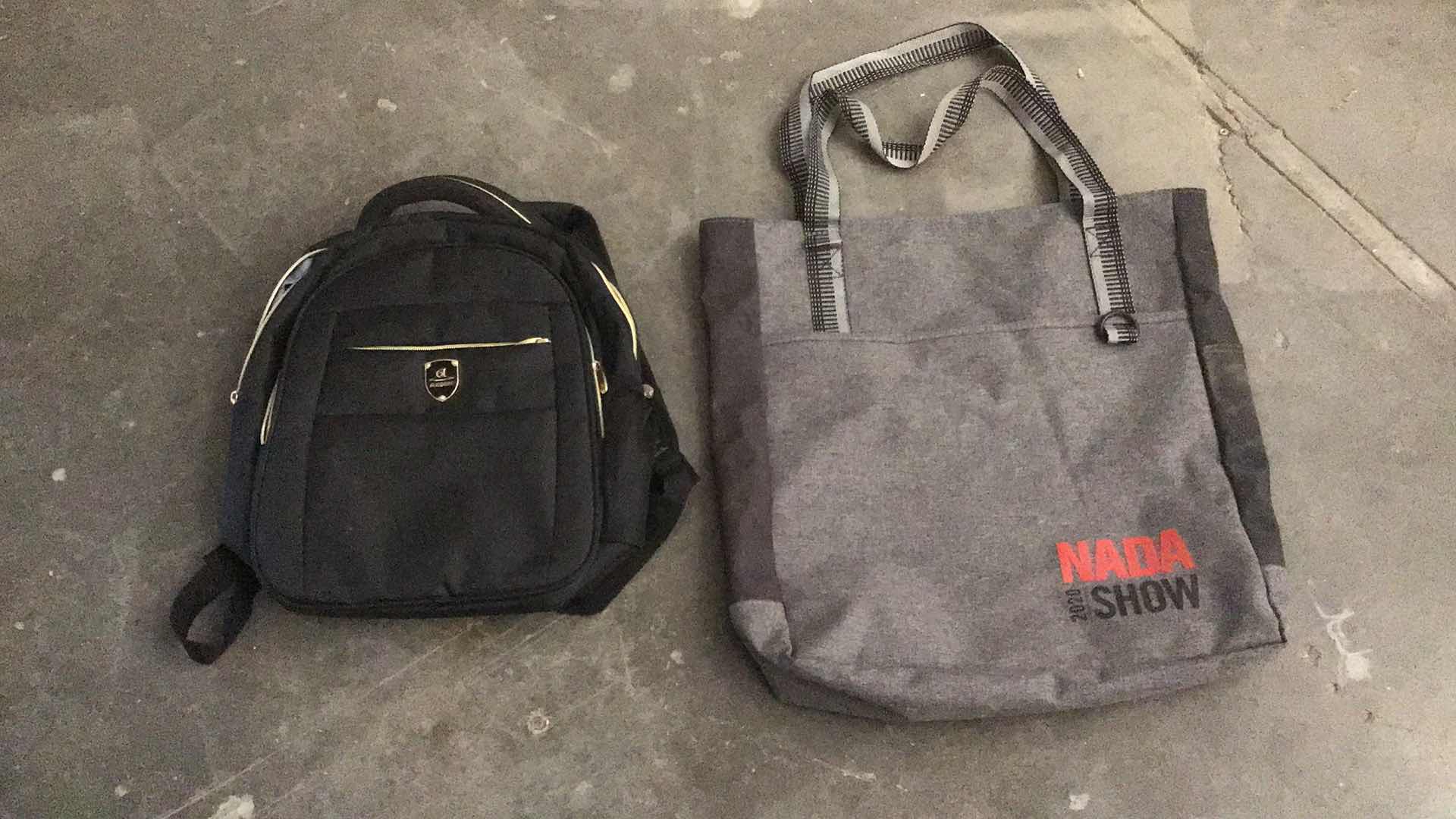 Photo 1 of MAIDEN G LADIES BACKPACK & NADA SHOW 2020 TOTE BAG