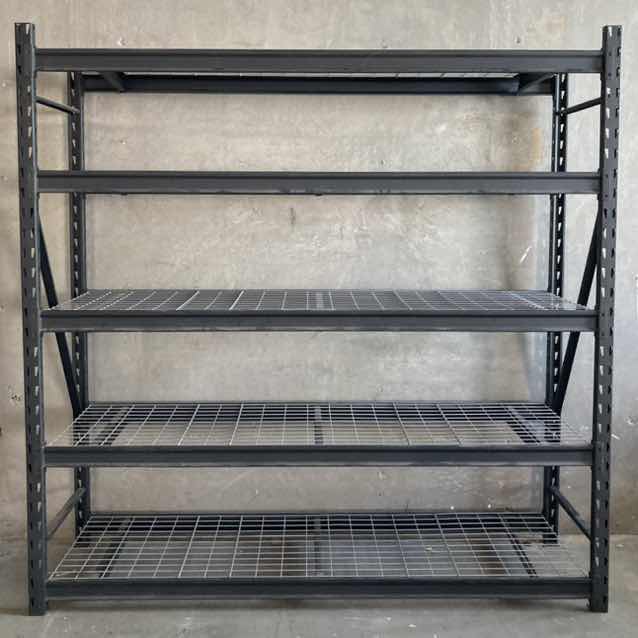 Photo 1 of NSC CERTIFIED STEEL HEAVY-DUTY BLACK 5 TIER RACK 90” X 24” H90”