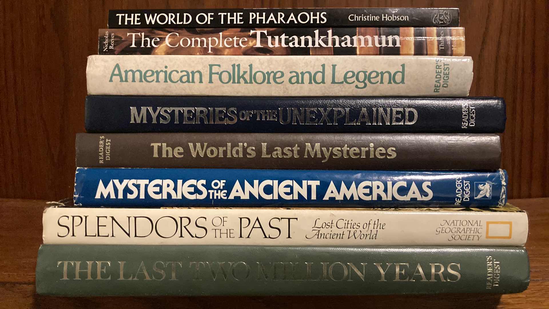 Photo 1 of ANCIENT HISTORY & MYSTERIES OF THE WORLD BOOKS (8)