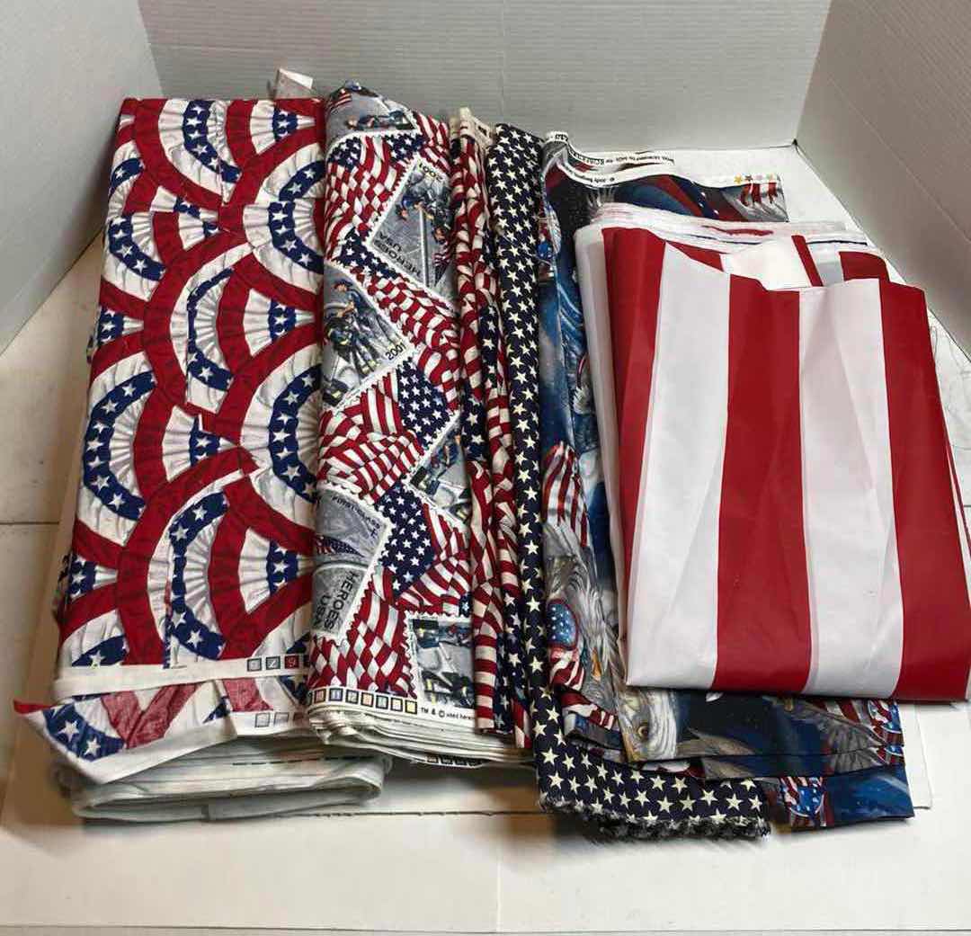 Photo 1 of AMERICA THEMED FABRIC ROLLS