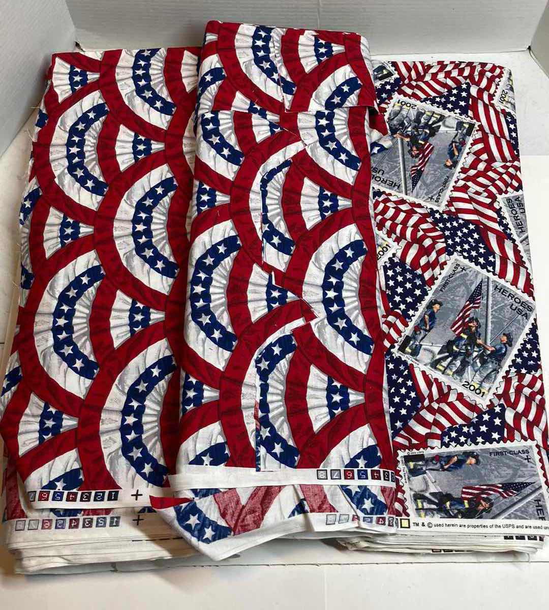 Photo 2 of AMERICA THEMED FABRIC ROLLS