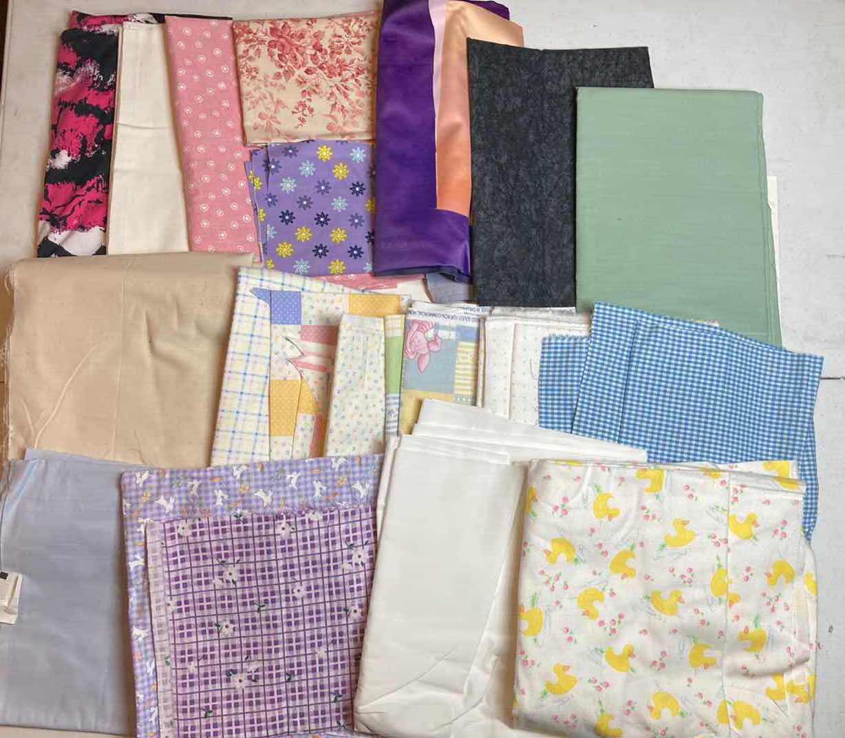 Photo 1 of FABRIC ROLLS- VARIOUS STYLES & MATERIALS