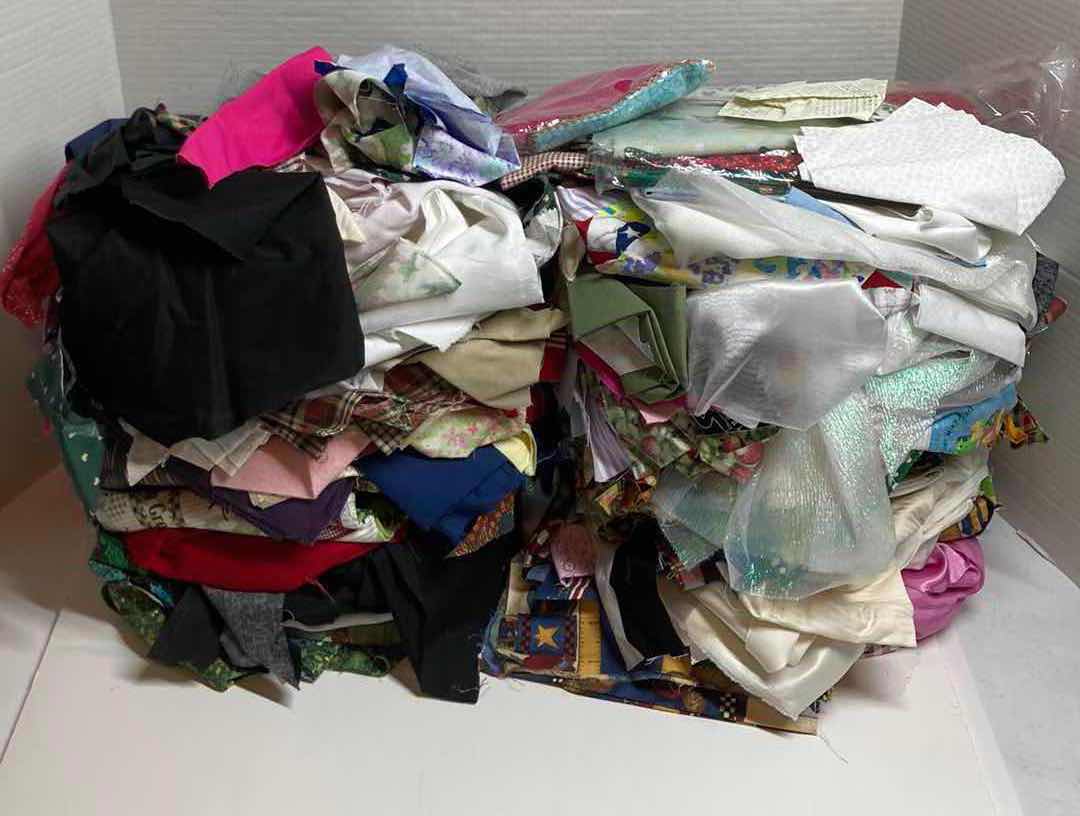 Photo 1 of FABRIC REMNANTS- VARIOUS STYLES & MATERIALS