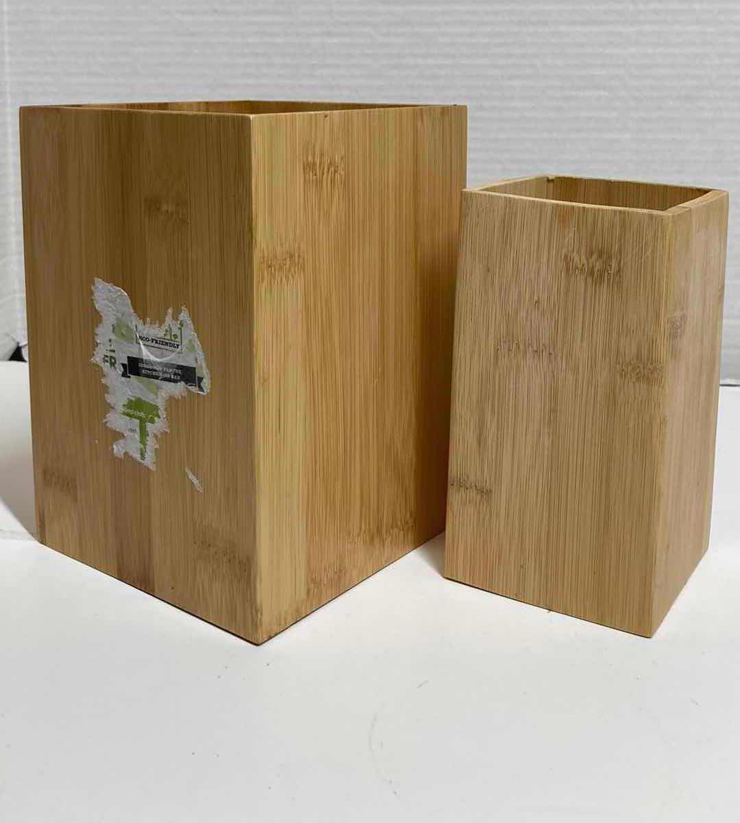 Photo 5 of NEW HANDMADE HOLIDAY CRAFT WOOD DECOR BOXES (3) W NATURAL WOOD BOXES (2)