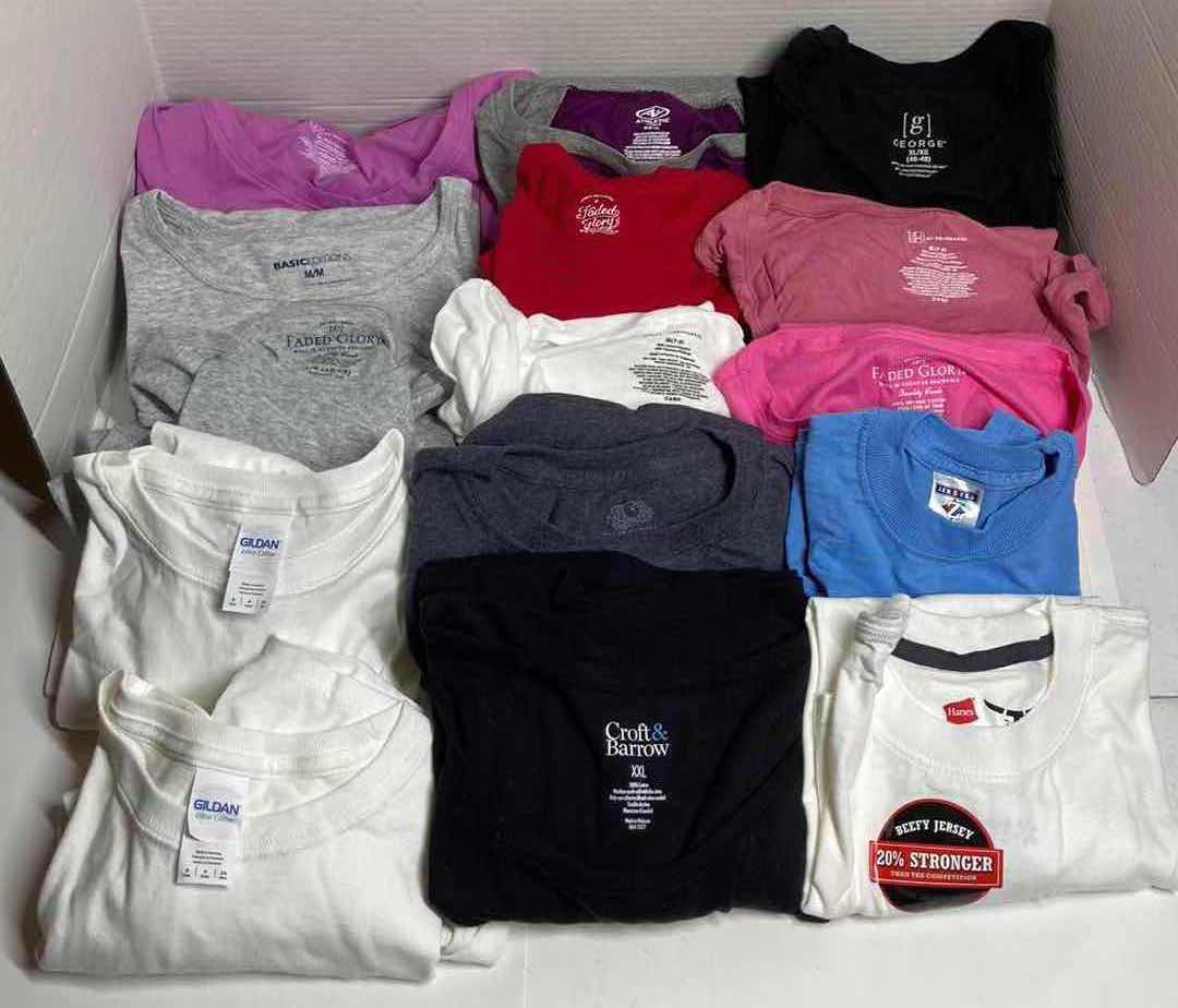 Photo 1 of NEW BLANK T-SHIRTS SIZE KIDS & YOUNG ADULTS SM-XXL (15)