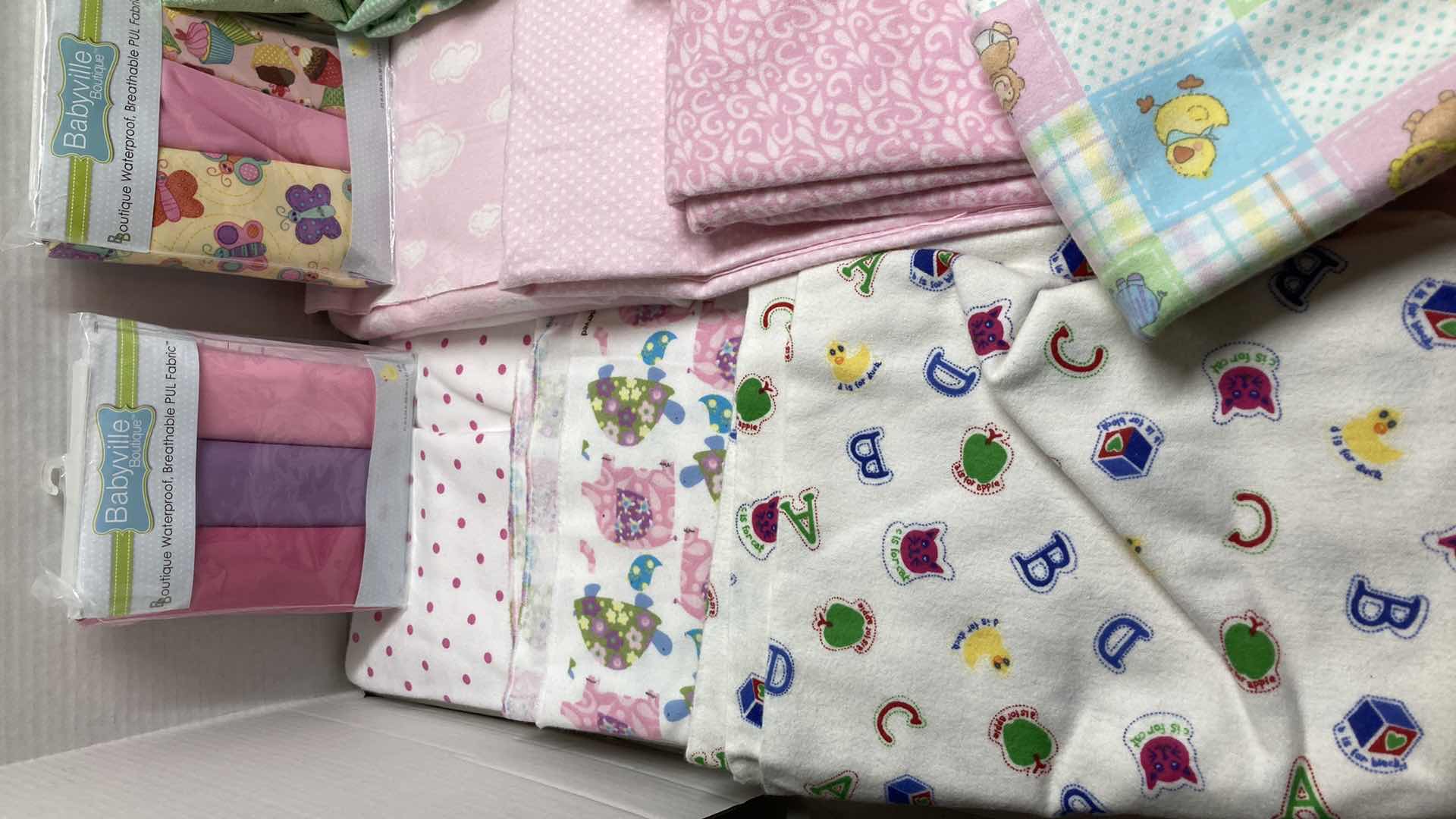 Photo 2 of NEW BABY FABRIC-VARIOUS DESIGNS & MATERIALS (13)