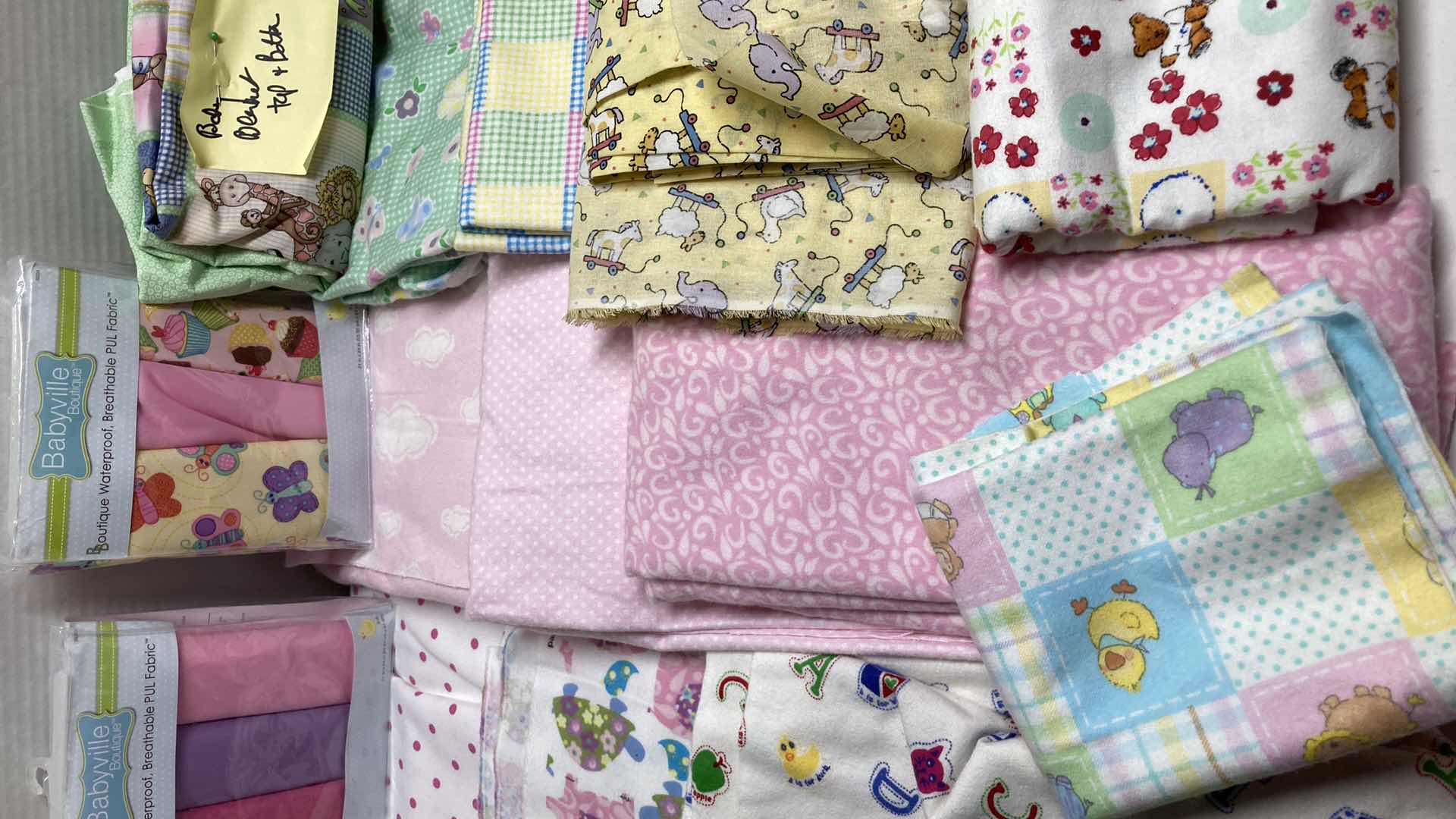 Photo 3 of NEW BABY FABRIC-VARIOUS DESIGNS & MATERIALS (13)