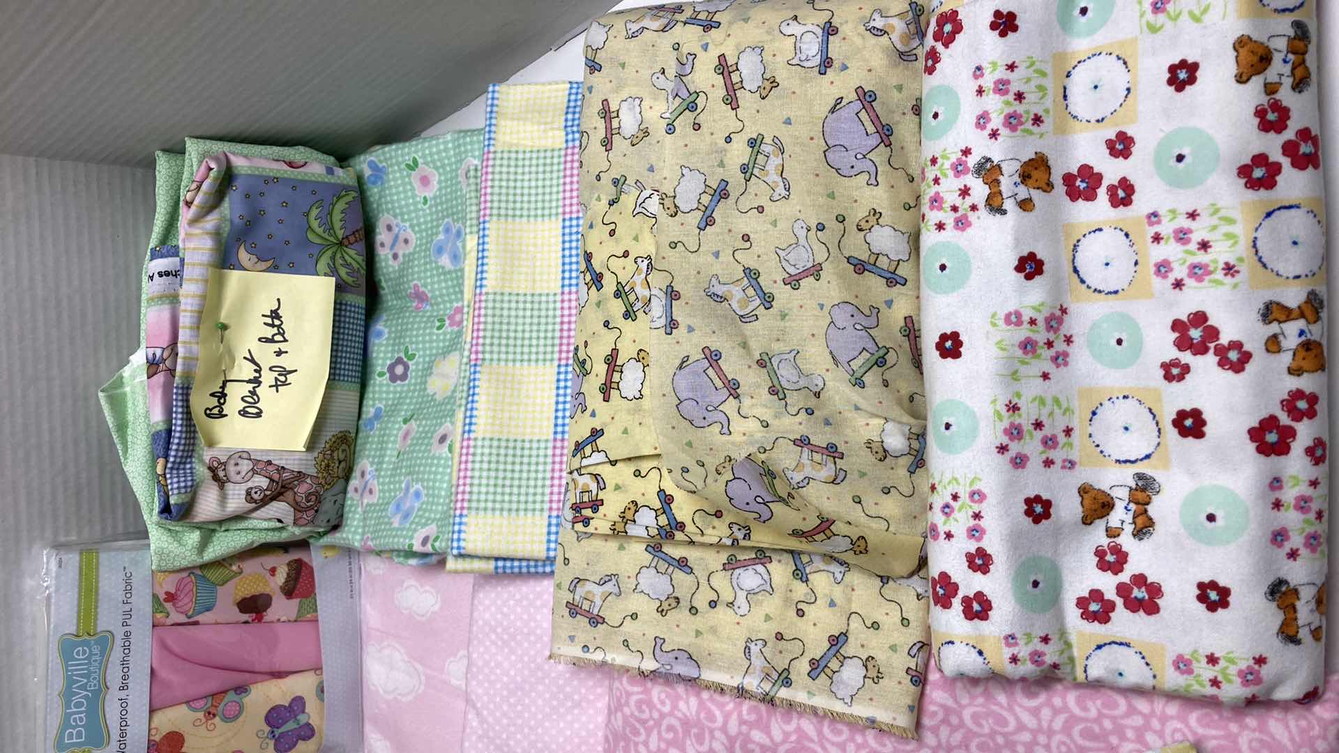 Photo 4 of NEW BABY FABRIC-VARIOUS DESIGNS & MATERIALS (13)