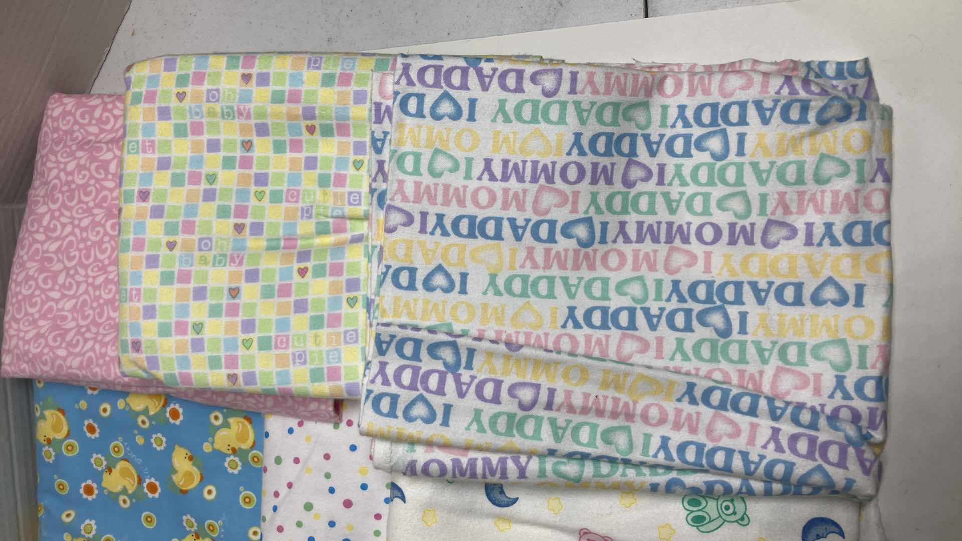 Photo 4 of NEW BABY FABRIC-VARIOUS DESIGNS & MATERIALS (9)