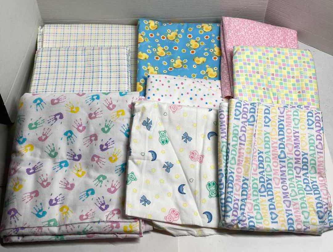 Photo 1 of NEW BABY FABRIC-VARIOUS DESIGNS & MATERIALS (9)