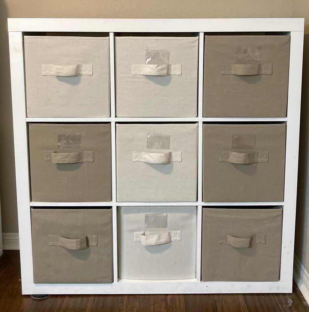 Photo 1 of 9 DRAWER CUBE ORGANIZER 44.5” X 15.5” H44.5”