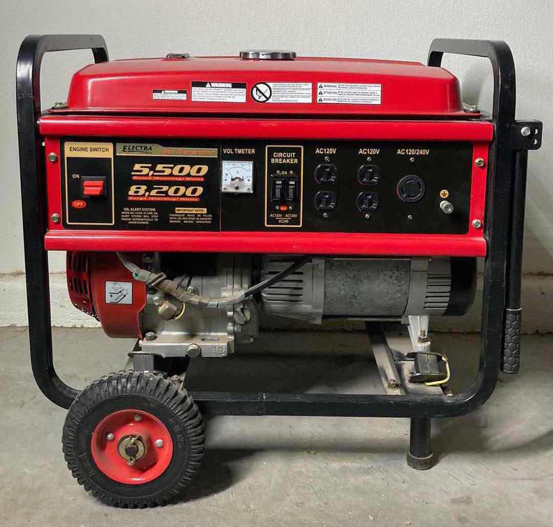 Photo 1 of ELECTRA 5500/8200WATTS 13HP GAS GENERATOR