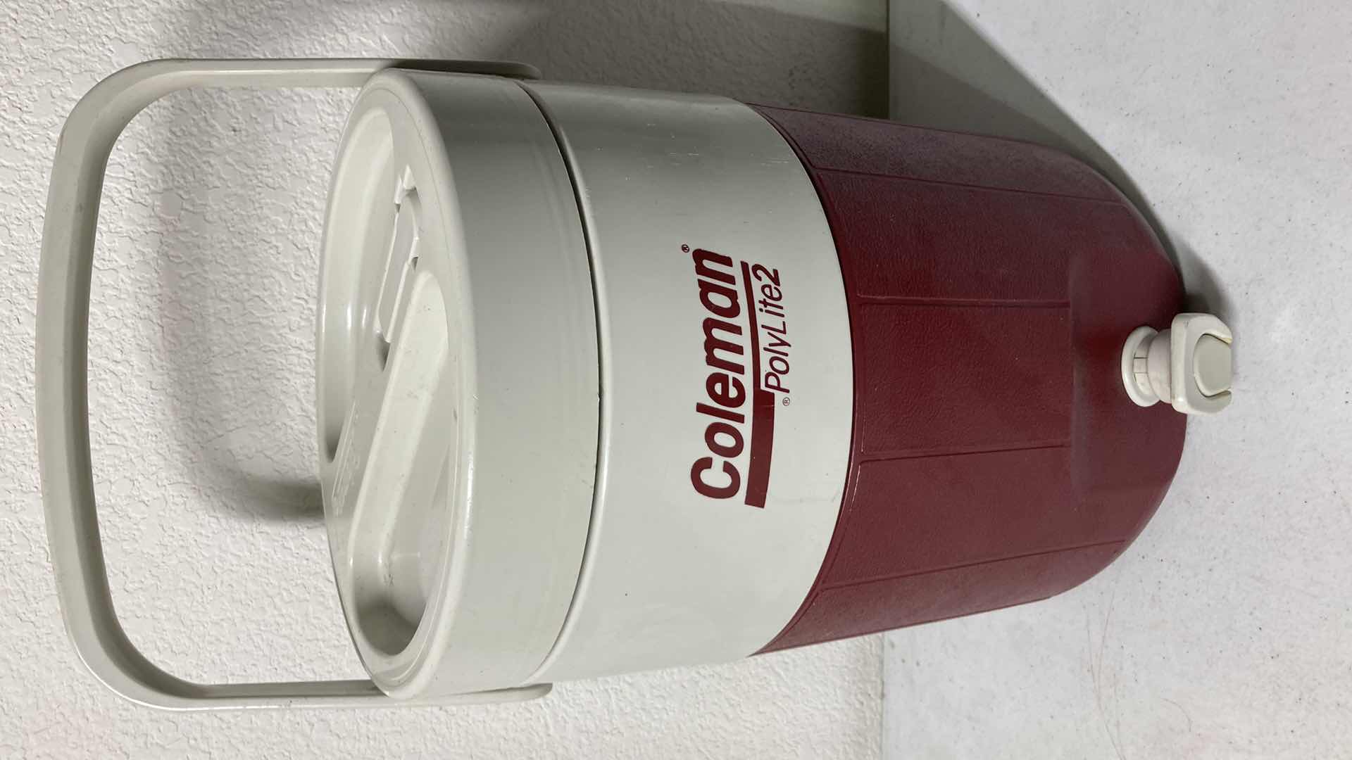 Photo 1 of COLEMAN POLYLITE 2 THERMOS WATER JUG 9” X 13”