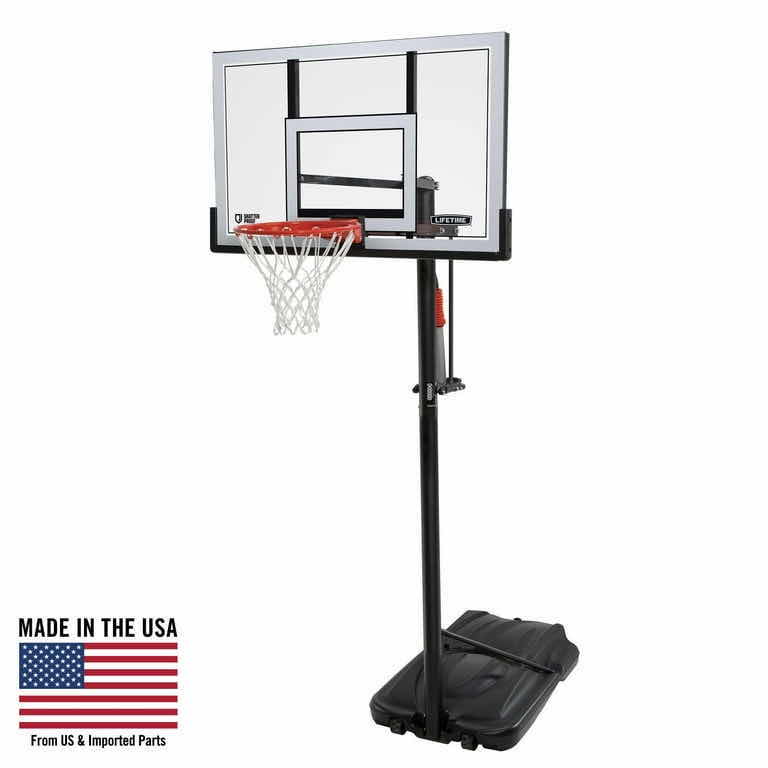 Photo 1 of NEW LIFETIME 54” STEEL FRAME SHATTERPROOF BACKBOARD COMPLETE PORTABLE BASKETBALL HOOP SYSTEM MODEL 90631