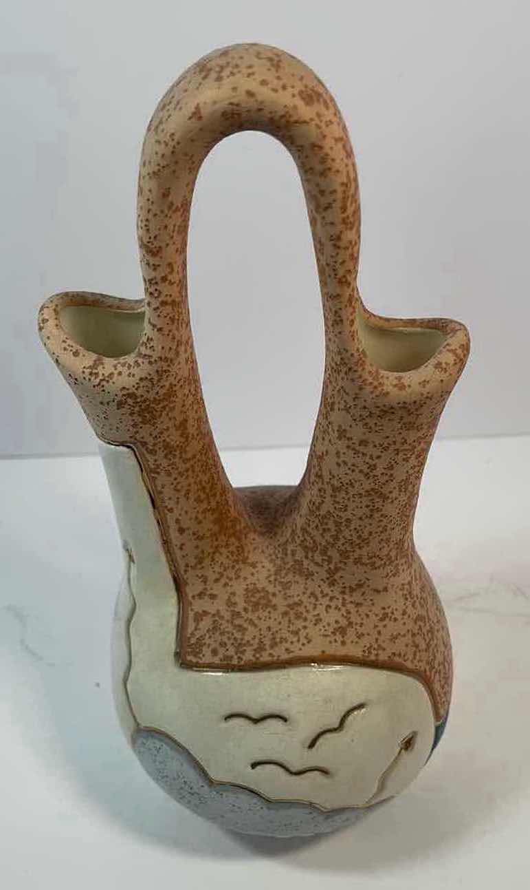 Photo 3 of SANDSTONE POTTERY MINI WEDDING VASE H4"