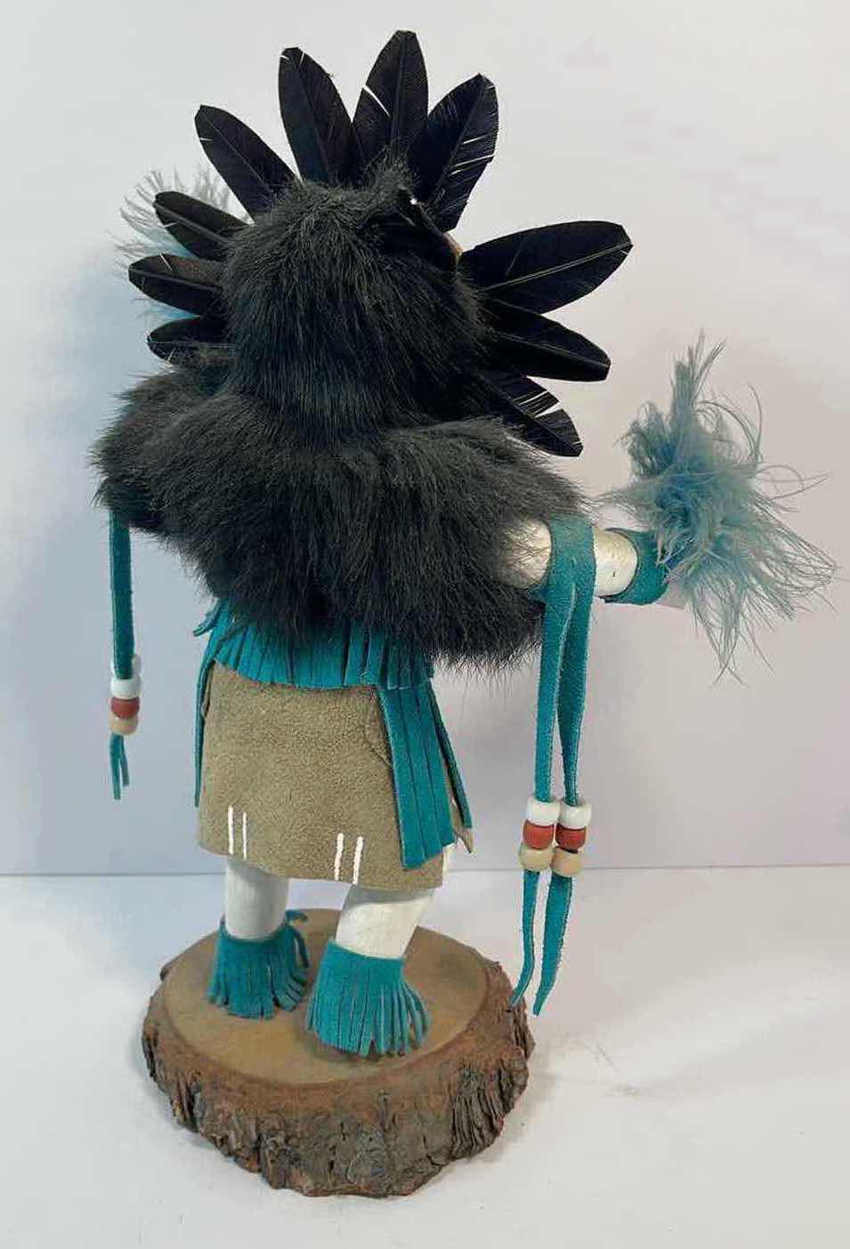 Photo 2 of HANDMADE NAVAJO SUNFACE KACHINA H11” 