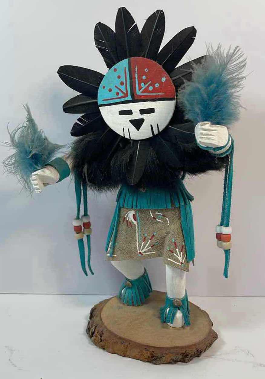 Photo 1 of HANDMADE NAVAJO SUNFACE KACHINA H11” 