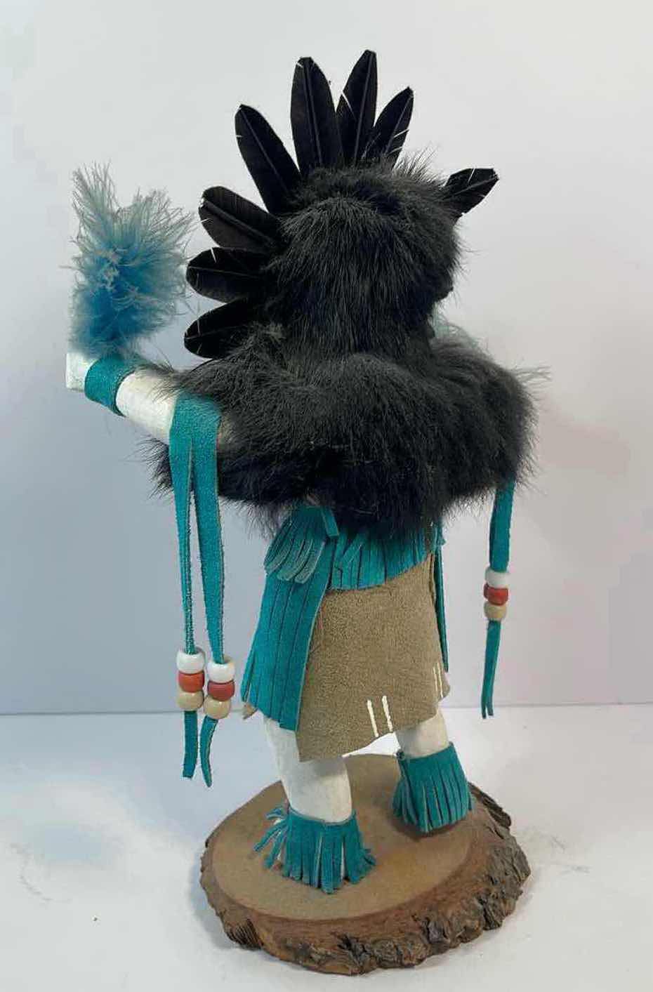 Photo 3 of HANDMADE NAVAJO SUNFACE KACHINA H11” 