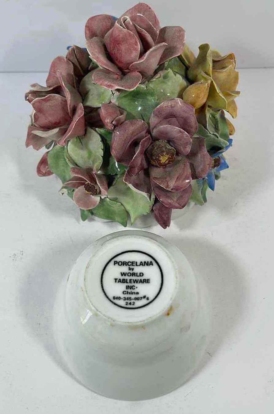 Photo 5 of PORCELANA BY WORLD TABLEWARE BOUQUET AND CERAMIC CUP H7”