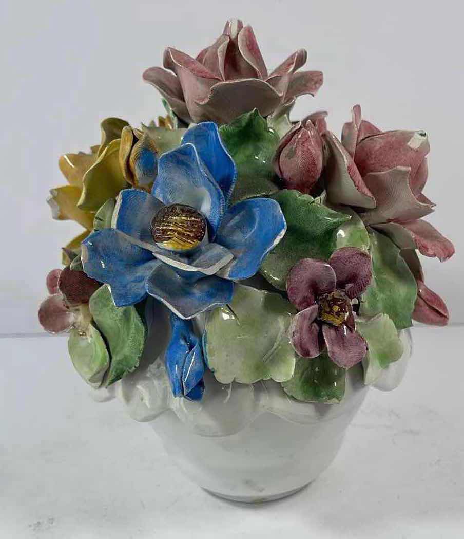 Photo 1 of PORCELANA BY WORLD TABLEWARE BOUQUET AND CERAMIC CUP H7”