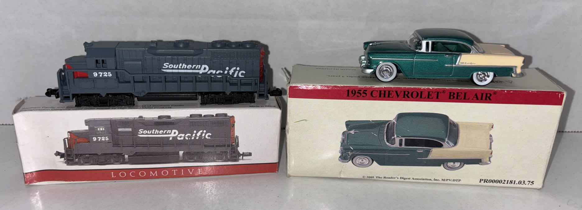 Photo 2 of ASSORTED TRAIN & CAR TRINKETS