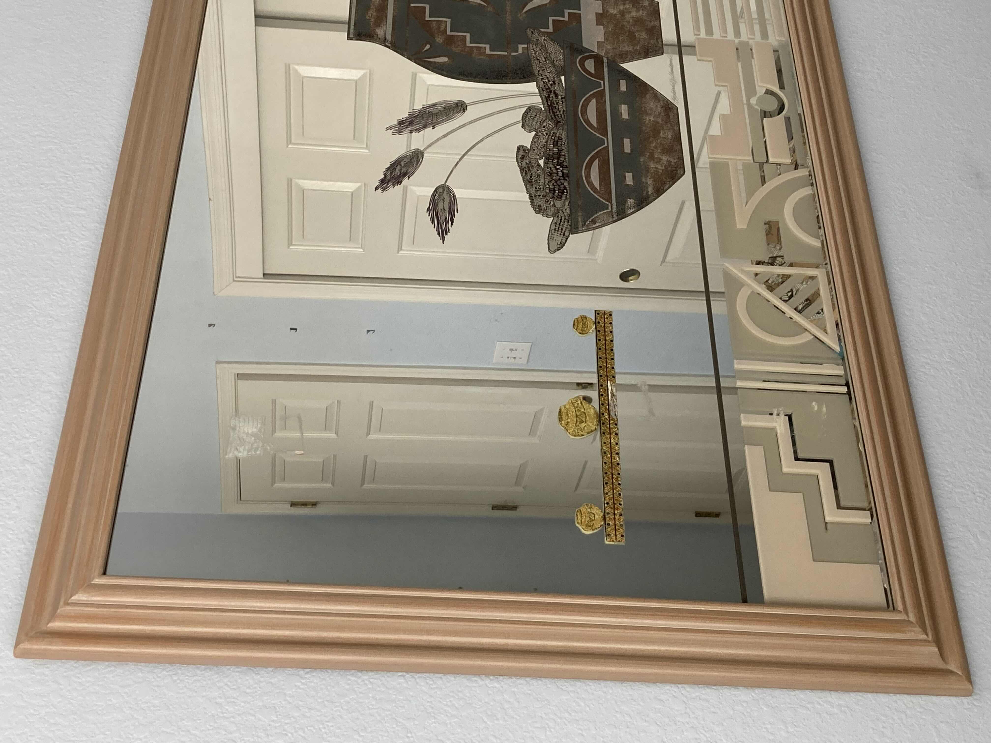 Photo 3 of RICHARD E SANDOVAL SOUTHWESTERN STYLE MIRROR 45” X 35”