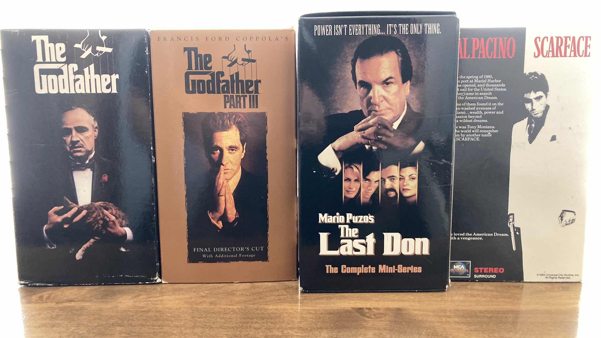 Photo 1 of GODFATHER 1 & 3 W THE LAST DON & SCARFACE