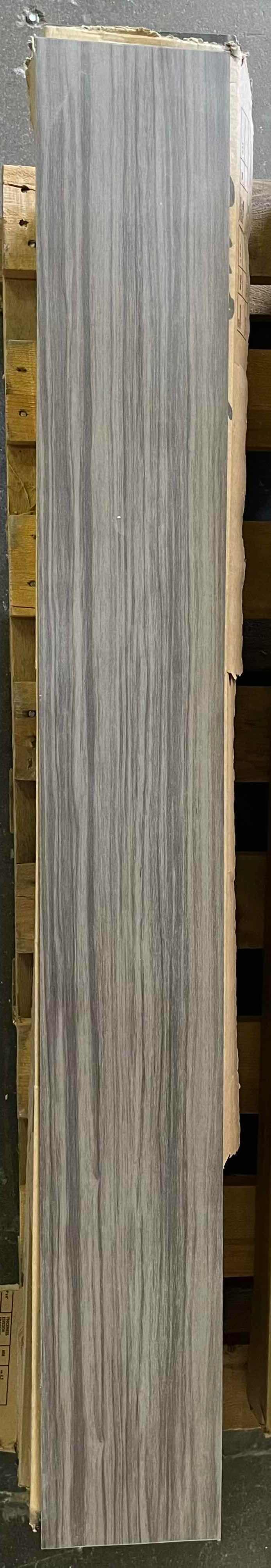 Photo 1 of LUXURY DARK GRAY WOOD FINISH GLUE DOWN VINYL PLANK FLOORING 6” X 48” (36sqft PER CASE/4CASES APPROX. 144sqft TOTAL)