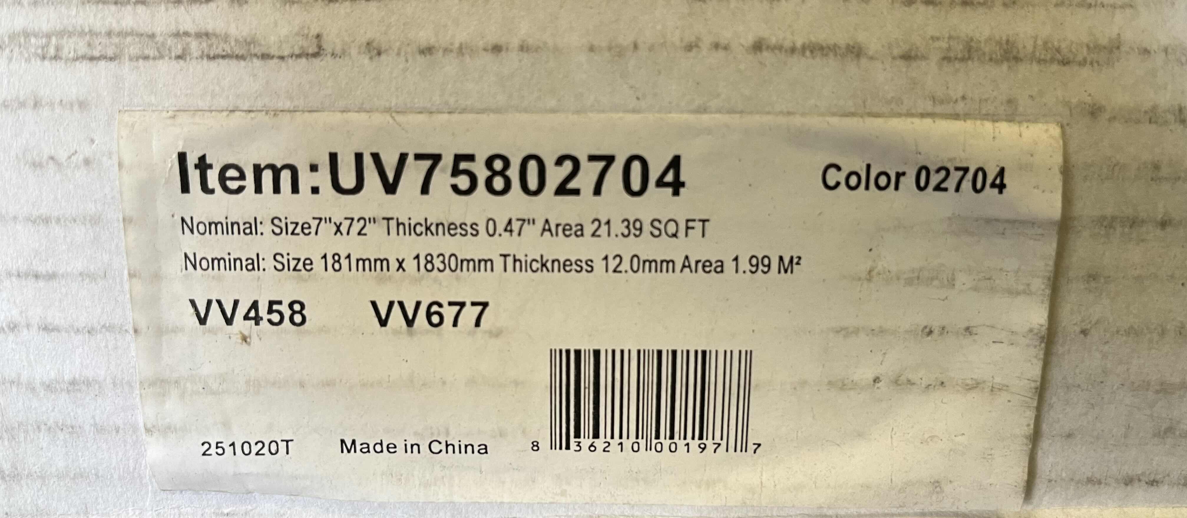 Photo 3 of CORETEC PLUS PREMIUM VALOR OAK FINISH SNAP IN CLICK VINYL PLANK FLOORING 7.13” X 72.05” (21.39sqft PER CASE/4CASES APPROX. 85.56sqft TOTAL)