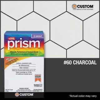 Photo 1 of PRISM ULTIMATE PERFORMANCE CHARCOAL FINISH CEMENT GROUT 17LB