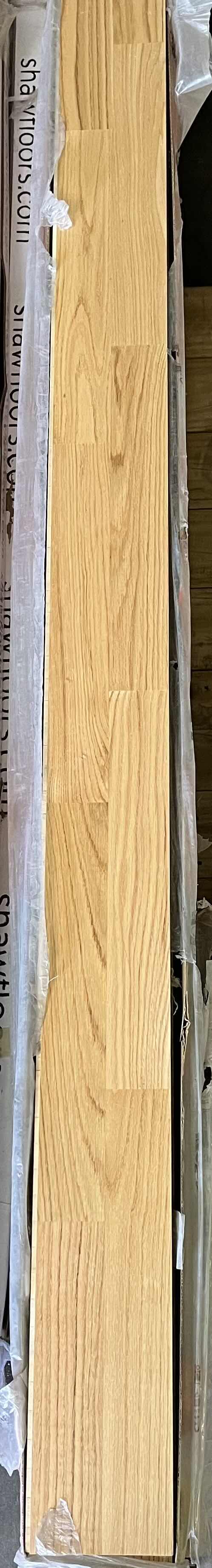 Photo 2 of BOEN 2 STRIP RED OAK FINISH GLUE DOWN HARDWOOD PLANK FLOORING 5.5” X 87” (32.91sqft PER CASE/2CASE APPROX 65.82sqft TOTAL)