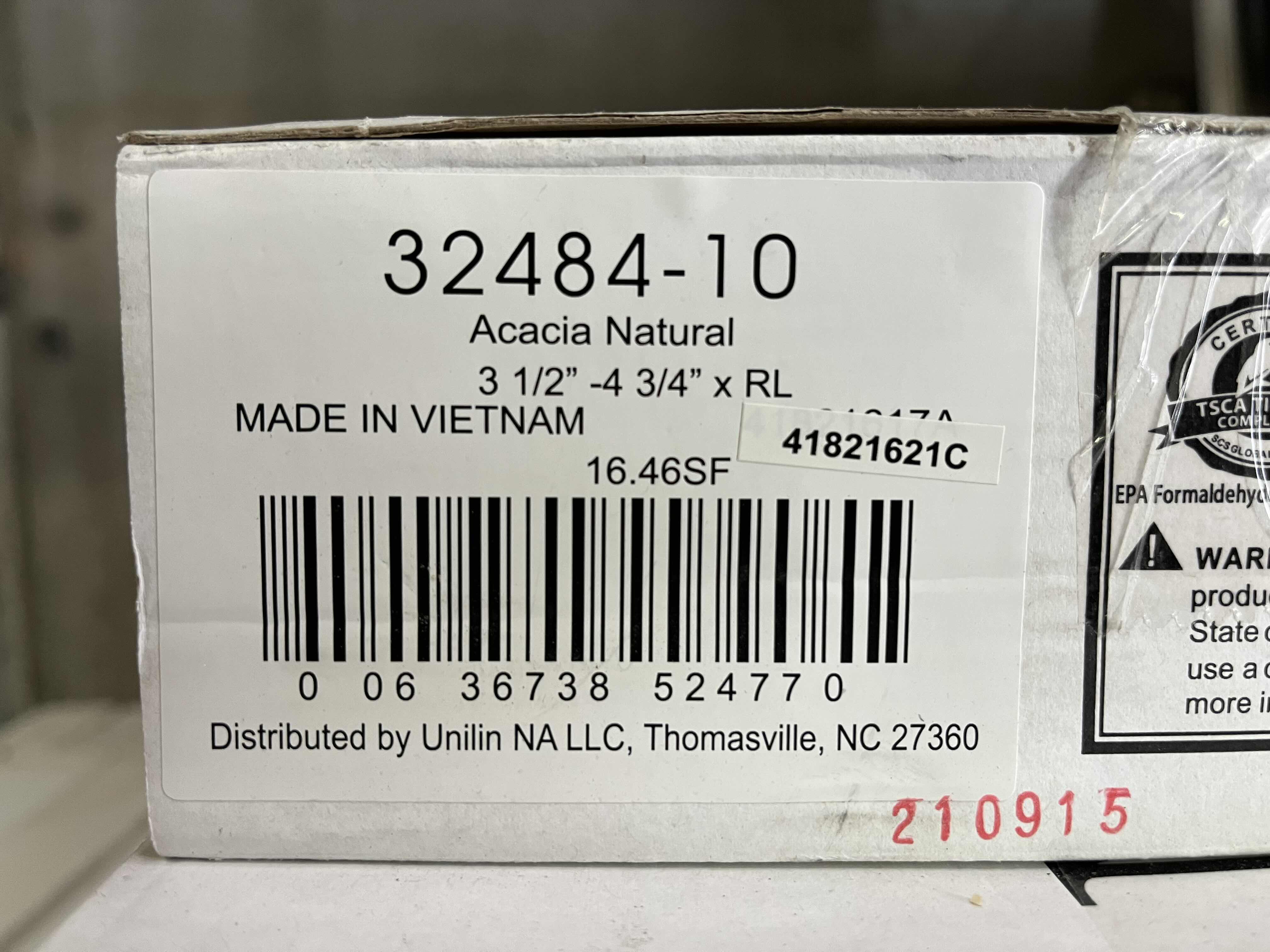 Photo 2 of MOHAWK ACACIA NATURAL WOOD FINISH GLUE DOWN HARDWOOD PLANK FLOORING 3.5”-4.75” X RANDOM LENGTH (16.46sqft PER CASE/30CASES APPROX 493.8sqft TOTAL)