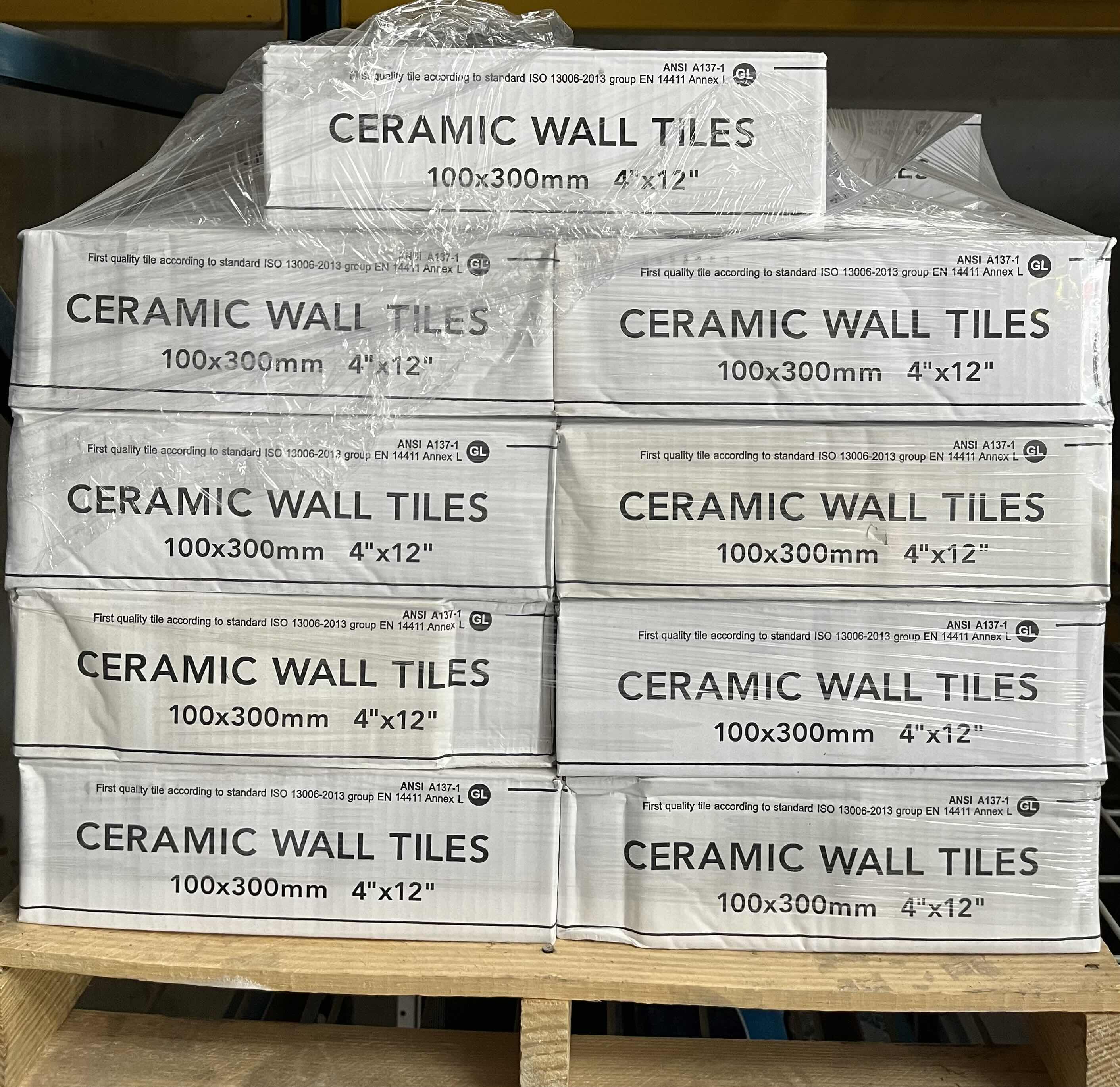 Photo 5 of COMMODI TILE CARROLLTON WHITE MATTE GLAZED CERAMIC WALL TILES 4” X 12” (13.33SQFT PER CASE/37CASES APPROX 493.21SQFT TOTAL) READ NOTES