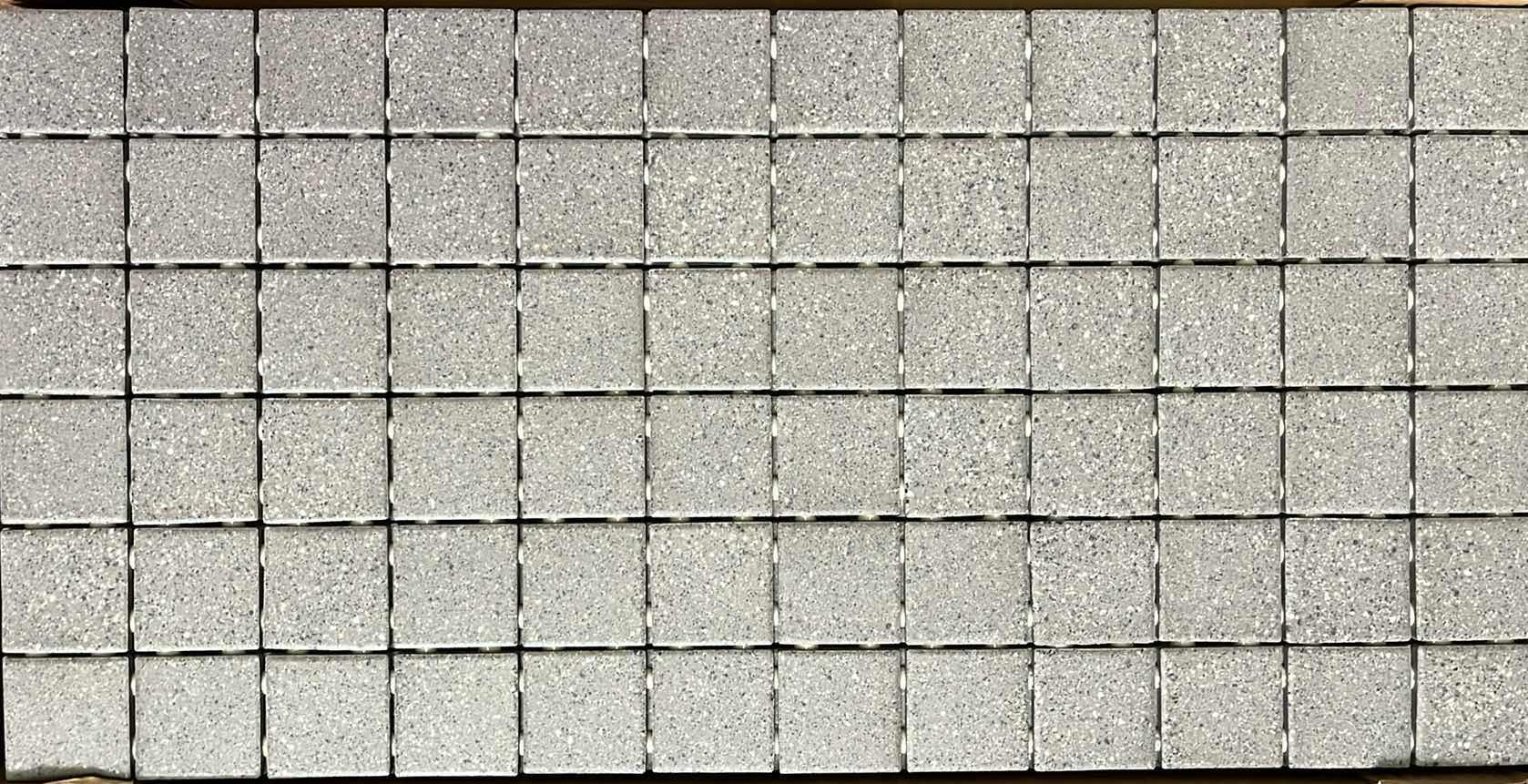 Photo 2 of DALTILE UPTOWN TAUPE SPECKLE FINISH KEYSTONE UNGLAZED PORCELAIN MOSAIC TILE 2” X 2” (24SQFT PER CASE/7CASES APPROX. 156SQFT TOTAL) READ NOTES