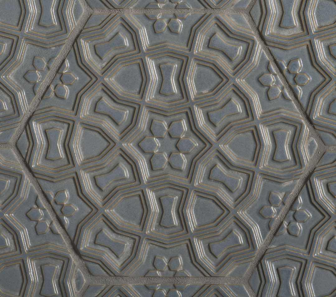 Photo 1 of WALKER ZANGER MARRAKESH SERIES ALANTICO MATTE FINISH CERAMIC TILE 8.75” X 10” (4.5930SQFT PER CASE/7CASES APPROX. 29.8SQFT TOTAL) READ NOTES